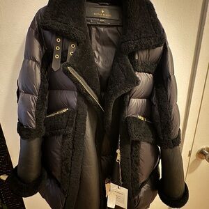 Nicole Benisti Black Puffer Jacket